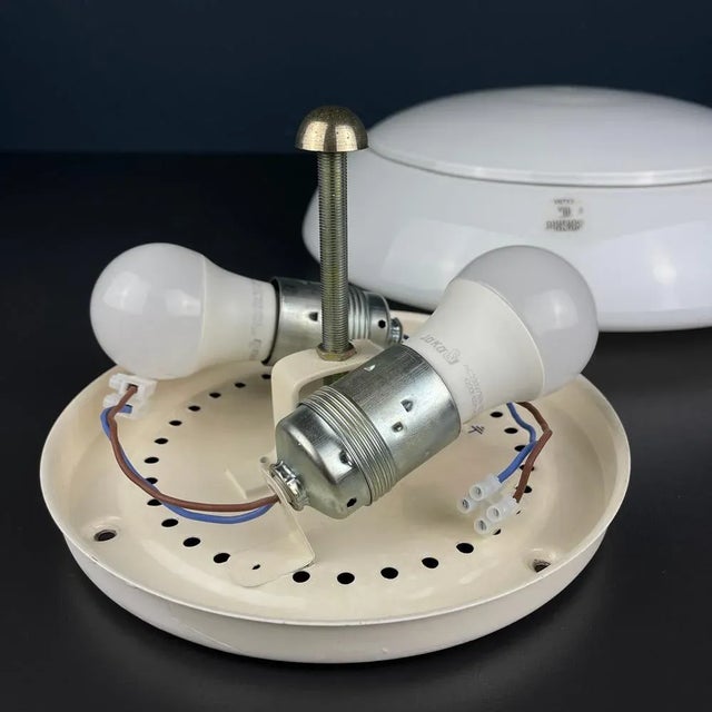 Mid-Century Murano Glass Ceiling or Wall Lamp by Veturia De Majo, Italy, 1970s For Sale - Image 11 of 13