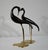 Metal Water Bird Sculptures, 1940, Set of 2 For Sale - Image 6 of 18