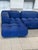 Cobalt Blue Modular Sofa by Mario Bellini for B & B Italia For Sale In New York - Image 6 of 16