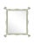 Contemporary Fleur Home Carnival Iko Iko Rectangle Mirror in Mizzle, 39x51 For Sale - Image 3 of 3