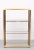 Very nice Etagere or bookcase. Brass 4 tier. Clear Glass tops. Good quality piece. Comes with Just the right amount of...