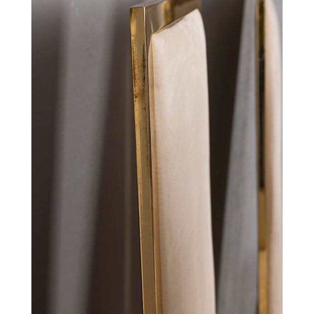 Vintage Chairs in Gold Brass by Renato Zevi, 1970s, Set of 6 For Sale - Image 10 of 18
