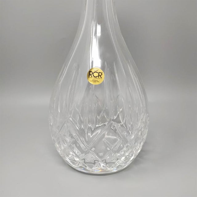Mid-Century Crystal Decanter Set, 1960s, Set of 7 For Sale - Image 4 of 9