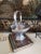 Metal Antique Dutch Silverplated Basket For Sale - Image 7 of 11