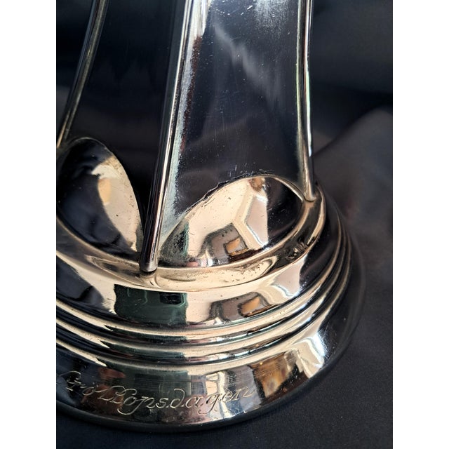 Antique Art Nouveau Candleholders, 1890s, Set of 2 For Sale - Image 17 of 18