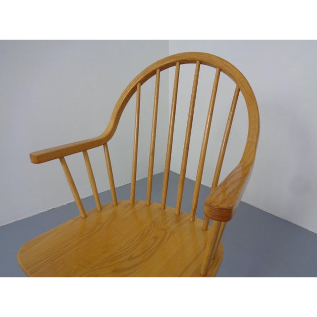Oak Armchairs by Erik Ole Jørgensen for Tarm Stole Møbelfabrik, Denmark, 1960s, Set of 2 For Sale - Image 12 of 17