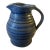 Large Late 20th Century Ceramic Pitcher by E. Wang For Sale