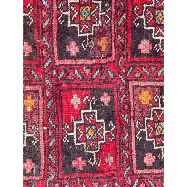Mid-Century Turkmen Baluch Rug, 1950s For Sale - Image 10 of 18