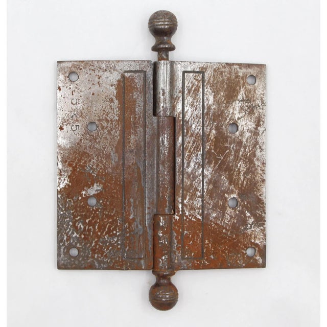 This Aesthetic style door hinge is made of steel with ball tips, three knuckles, and a template hole pattern. The original...