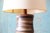 Mid-Century Modern 1960s Pair of Jane and Gordon Martz Table Lamps M221 Marshall Studios Green Brown Bamboo For Sale - Image 3 of 13