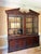 2000 - 2009 Henredon Natchez Collection Flame Mahogany China Display Cabinet — Lighted & Mirrored For Sale - Image 5 of 6