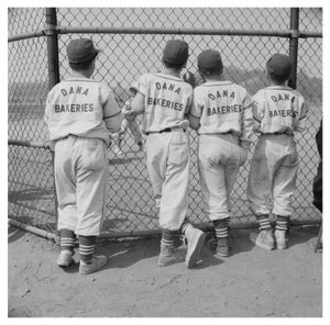 Baseball in Central Park' Unframed Archival Pigment Print