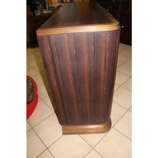 Art Deco Macassar Buffet by Auguste Vallin For Sale - Image 3 of 8