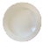 Chinese Asian White Ceramic Platter Bowl Scalloped Rim Huge Heavy 18.25 In. D. For Sale