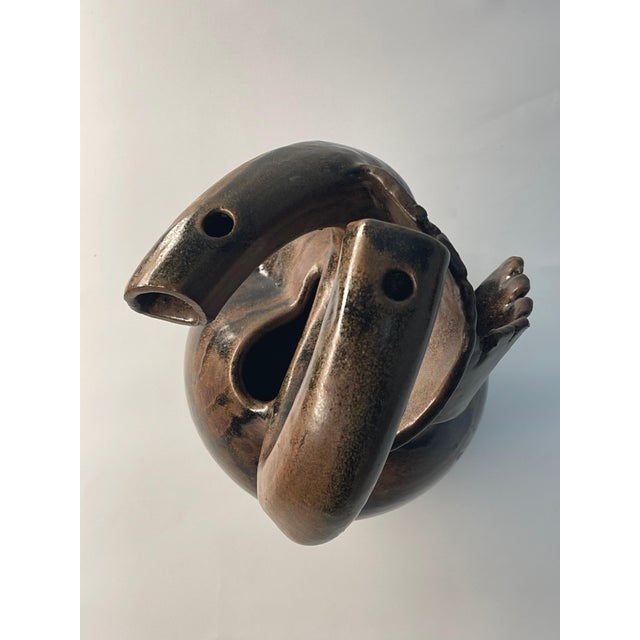 Mid-Century Modern Sculptural Pottery For Sale - Image 4 of 6
