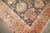 Navy Blue Zabihi Collection Geometric Oversize Persian Antique Heriz Rug - 12'2" x 18'2" For Sale - Image 8 of 12