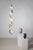 Metal Dune 6 Vertical Line Light with Silver Anodized Shades by Daniel Becker For Sale - Image 7 of 9