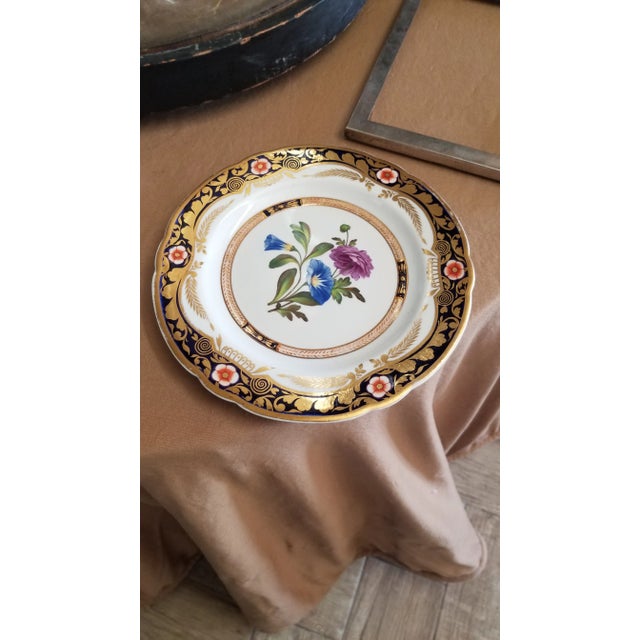 Pair of Spode Botanical Plates Pattern 2789 For Sale In San Antonio - Image 6 of 11