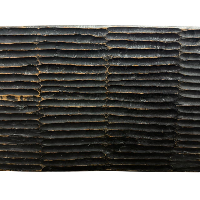 Hand Carved Dog Bench by Stephen Huneck For Sale - Image 10 of 12