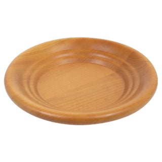 Modernist Wooden Fruit Bowl attributed to Carl Aubock, Austria, 1970s For Sale