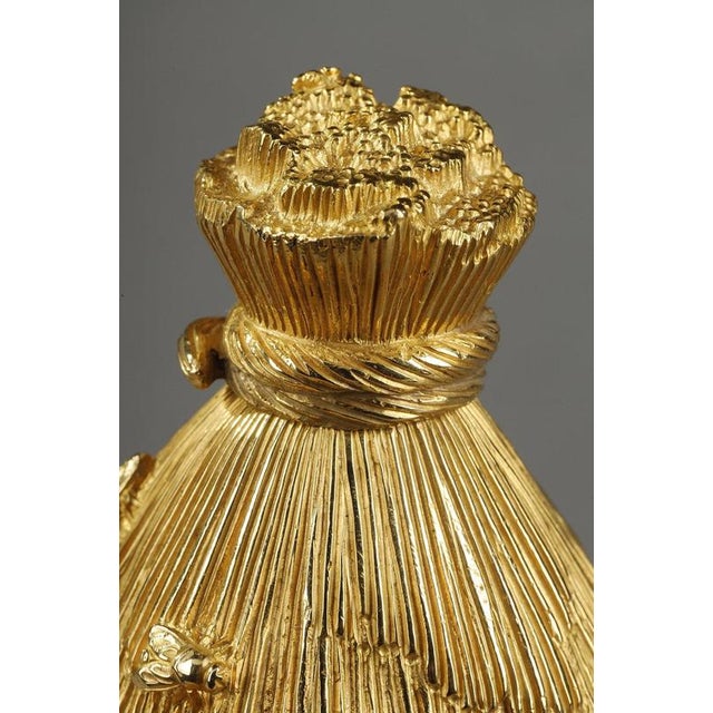Antique Gilt Bronze Inkwell, 1820 For Sale - Image 14 of 18