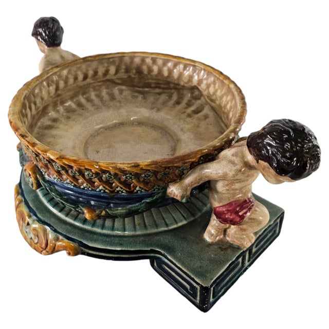 Renaissance Wedgwood Reproduction Centerpiece Bowl W/ Cherubs For Sale - Image 3 of 10
