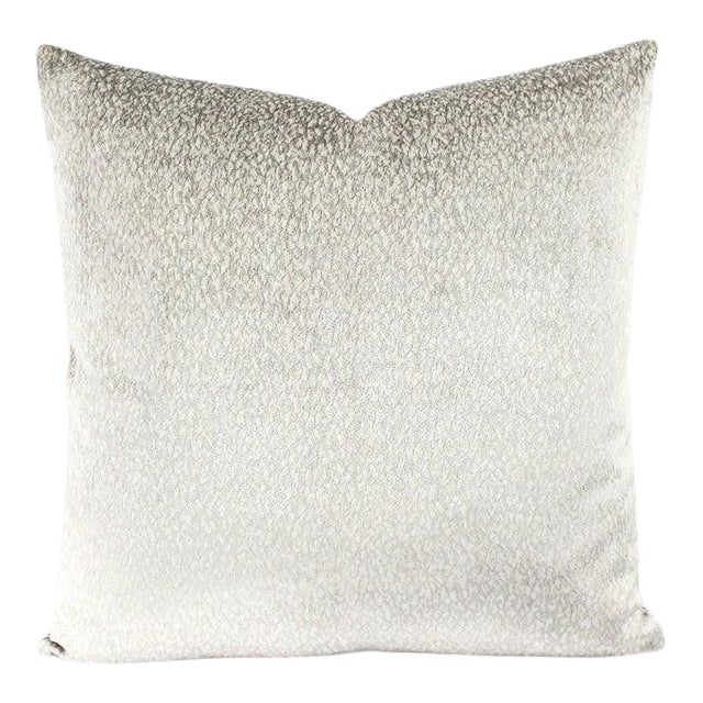 Jeffrey Alan Marks Littlerock in Stone Pillow Cover For Sale