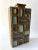 Mid-Century Modern 1960s John W Delaplane Indiana Modernist Pottery Matte Bottle Vase With Mosaic Decoration For Sale - Image 3 of 8