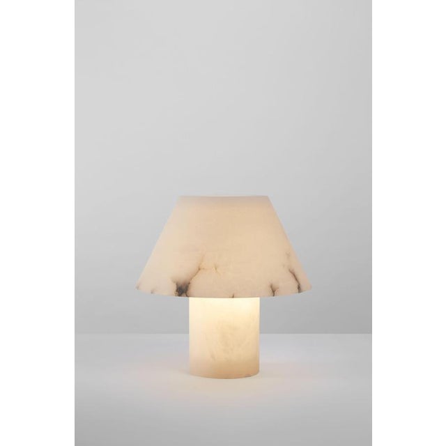 Petra m me outdoor outdoor lamp. Base and diffuser in alabaster. Dimmer placed in the electrical cord. By jordi veciana,...