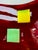 Postmodern Fused Glass Wall Sculpture, Red Dichroic Art Glass For Sale - Image 6 of 10