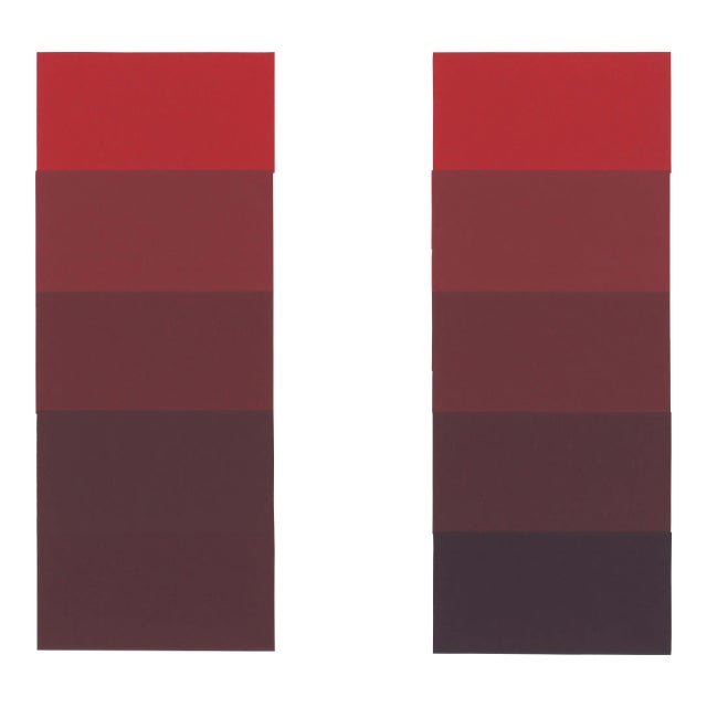 Josef Albers 1963 "Interaction of Color" Folder Xx-1 Left Side Silkscreen Print For Sale