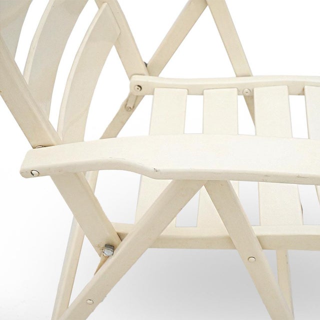Set of Outdoor Folding Armchairs, 1960s For Sale - Image 9 of 13