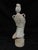 Japanese Vintage Mid-Century Japanese Celadon-Glazed Ceramic Guanyin Figurine For Sale - Image 3 of 10