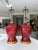 1960s Pair Asian Sang De Boeuf Oxblood Meiping Porcelain Table Lamps For Sale - Image 4 of 18