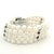 Vintage Retro Multi-Strand Pearl and Sapphire 14k White Gold Bracelet For Sale In Miami - Image 6 of 15