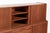 Wood Mid-Century Danish Teak Tall Sideboard or Bar Cabinet by Johannes Andersen For Sale - Image 7 of 18