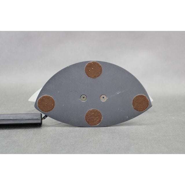 Mid-Century Italian Frosted Glass Table Lamps attributed to F. Fabbian, 1980s, Set of 2 For Sale - Image 8 of 13