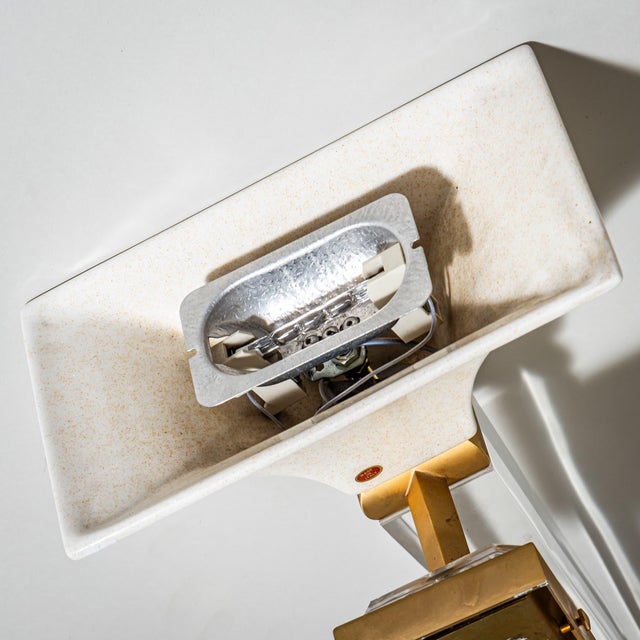 Glass Wall Sconces from Sigma L2, Italy, Late 20th Century, Set of 2 For Sale - Image 7 of 10