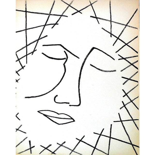 Françoise Gilot, Untitled Face, 1951 For Sale