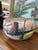Folk Art Hand-Painted Terracotta Desert Landscape Pot Marked "Mexico" For Sale - Image 3 of 9