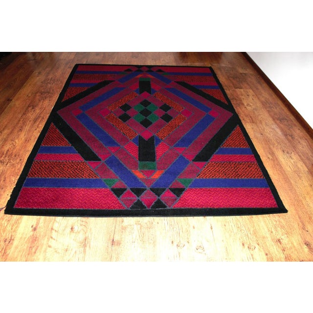 Vintage Swedish Rug, 1970s For Sale - Image 6 of 13