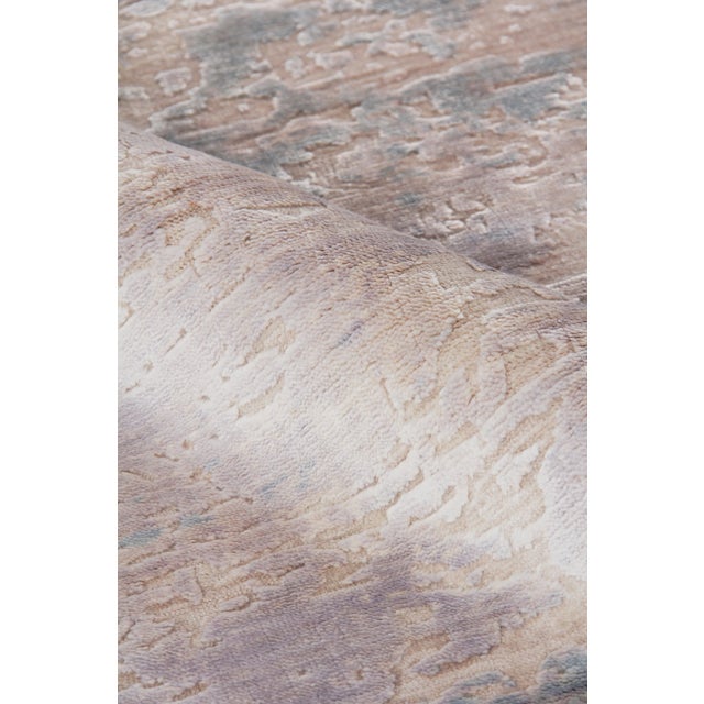 Not Yet Made - Made To Order Revin Light Beige Hand loom Bamboo/Silk Area Rug - 8'x10' For Sale - Image 5 of 9