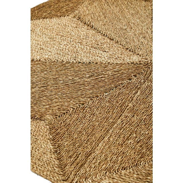 Boho Chic Rush House for Chairish Monte Vista Round Seagrass Rug, 8-feet For Sale - Image 3 of 5