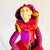 1940s Vintage Art Nouveau Italian Boho Chic 28” Valentine Jester Sculpture Centerpiece For Sale - Image 6 of 12