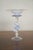 Blue Vintage Venetian Murano-Style Dolphin Stem Glass Compote With Cobalt Rim For Sale - Image 8 of 9