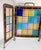 Early 20th Century American Arts & Crafts Colorful Stained Glass Fireplace Screen For Sale - Image 10 of 18