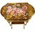 Late 20th Century One-of-a-Kind Vintage Accent Table With 18k Gold Foil, Hand-Painted Floral & Bird Motif For Sale - Image 5 of 10