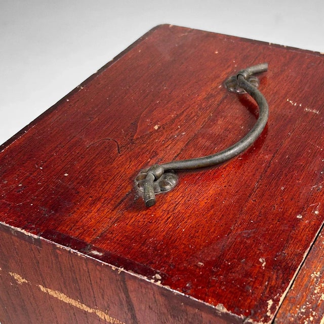 Antique Wooden Storage Box, Japan, 1900 For Sale - Image 4 of 17