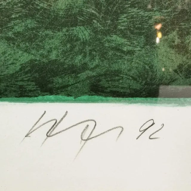 1990s Edgar Hofschen, Abstract Graphics, 1992, Serigraph For Sale - Image 5 of 9