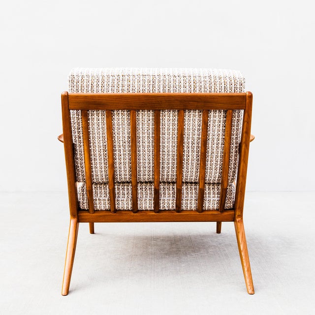 1960s Original Teak Z Chair by Poul Jensen for Selig, Danish Mid Century Modern For Sale - Image 10 of 16